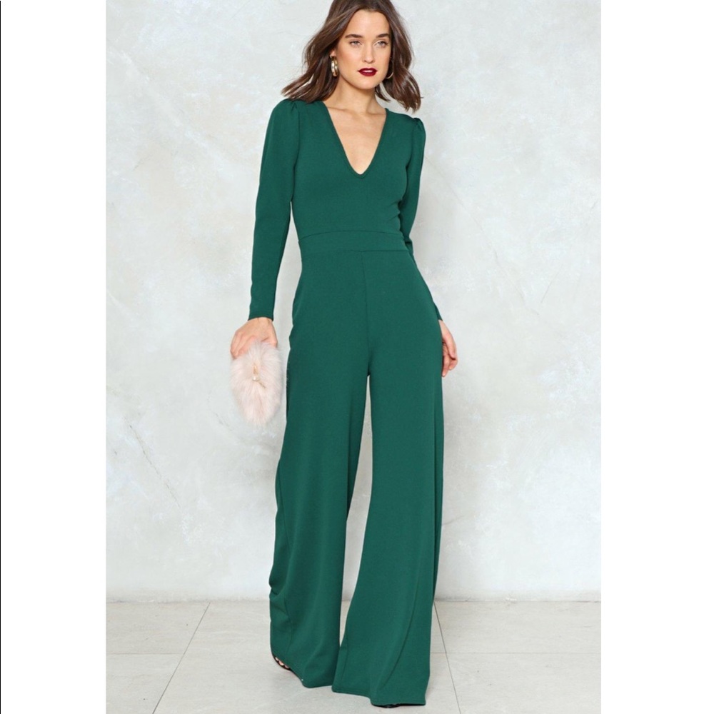 Nasty Gal The Jump-off wide leg jumpsuit